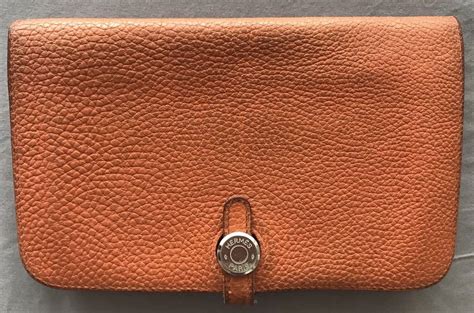 hermes dogon mm wallet the real real|hermes dogon wallet authentic.